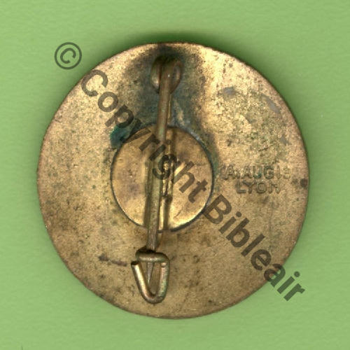 39.3.5  1933.38 A1431NH BR.120 5eDRILLE ISOLEE ALEP 39eESC LEVANT  A.AUGIS LYON 2Li Bol fenetre Dos lisse Src.Y.GENTY 209Eur(x4) 